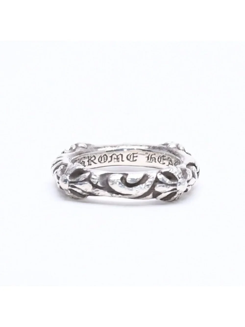 Chrome Hearts Sbt Band Ring 925 Sterling Silver